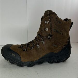 Oboz Men's Brown Insulated Waterproof Hiking Boot